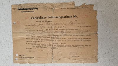 מחנה ריכוז מסמך נאצי