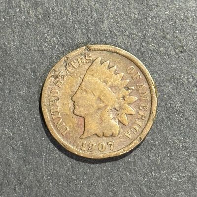 *מטבע בן 119 שנים*
מטבע סנט ארה״ב 🇺🇸 ראש אינדיאני