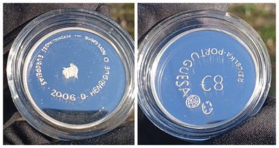 מטבע כסף 925 "אנריקה הנווט". משקל 31.1 גרם (28.75 כסף טהור). הטבעה 35,000 יחידות