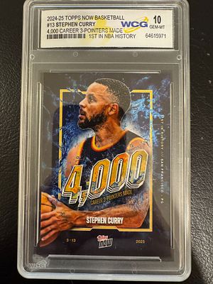 קלף מיוחד של סטפן קרי מדורג 10.