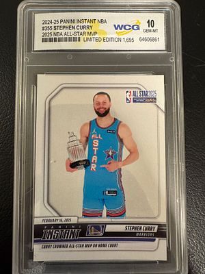 קלף מיוחד ונדיר ו ממוספר של סטפן קרי מדורג 10