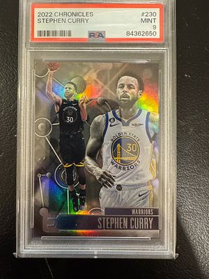 קלף מיוחד של סטפן קרי מדורג 9 PSA