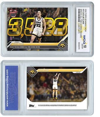 קלף רוקי מיוחד ויחסית נדיר של קטלין קלארק מדורג 10