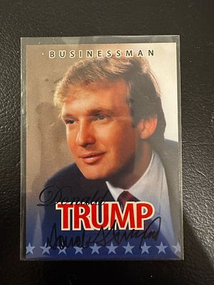 קלף מיוחד מסדרת ה life Time של הנשיא טראמפ.