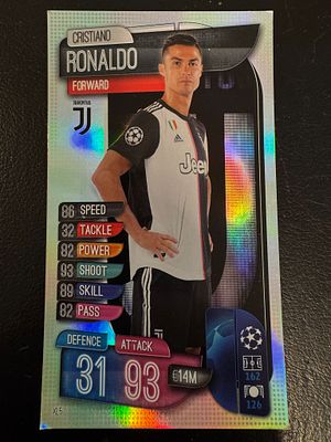 קלף מיוחד של רונאלדו מהצ׳מפיון ליג