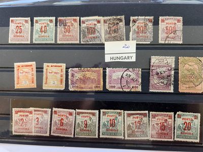 עלה כעת! Hungary. 20 " early" stamps 
from Spacymen. 
דבק מקורי.