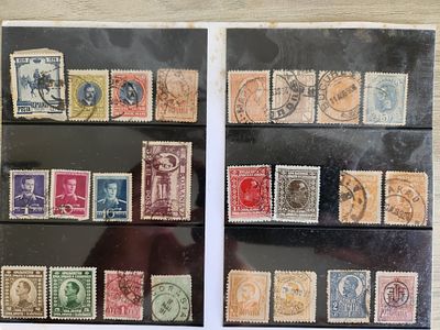 עלה כעת! Romania 1908-1051. 
44 בולים ראשונים ונדירים. יש 2 - רומאניה תחת קיבוץ נצים. דבק מקורי.