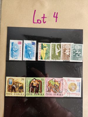עלה כעת! Romania. Sport in 36 cancelled stamps