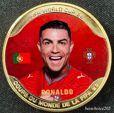 כריסטיאנו רונאלדו – מטבע מזכרת FIFA World Cup 2026 לאספנים
מטבע מזכרת בעיצוב ייחודי המוקדש 