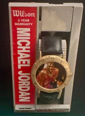 Michael Jordan – Vintage Wilson Watch with Original Box. A vintage collectible Wilson wristwatch 