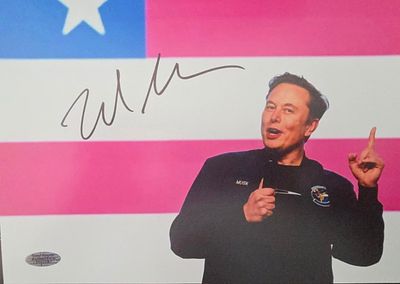 Elon Musk – Signed Photo – Total Sports Authentics (TSA). A signed photograph of Elon Musk 