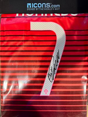 Cristiano Ronaldo – Signed Portugal #7 Jersey – ICONS Authentication. Portugal national team 