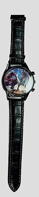 Michael Jordan & LeBron James – Collectible Wristwatch with Leather Strap. A collectible 