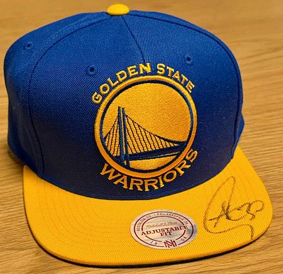 Stephen Curry – Signed Golden State Warriors Mitchell & Ness Cap – JSA. Official Golden State 