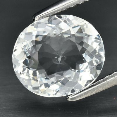 -1.62ct Oval CERTIFICATE Incl. Natural Unheated Light Greenish Blue Aquamarine 7.70x8.77 mm
