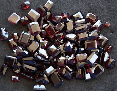 10.00+ ct-Total ONLY-From Lot on Photo-Natural Fine Quality Rhodolite Garnet