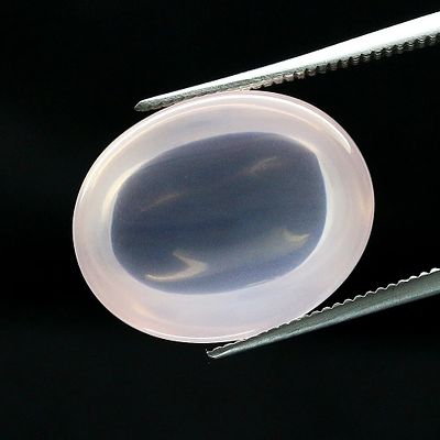 11.41ct Big Ravishing! Oval Cab Natural Unheated Rose Quartz Madagascar, Africa