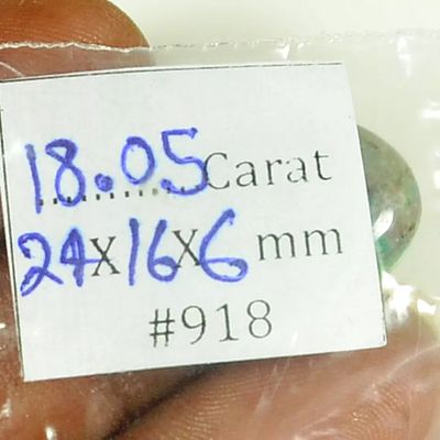 18.05Ct Chrysocolla Polished Cabochon Natural Gemstone For Jewelry(#918)