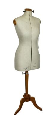 French Buste Girard Paris Maison Formelliat dress mannequin. Mid 20th century. 61"h x 27"w x 9"d