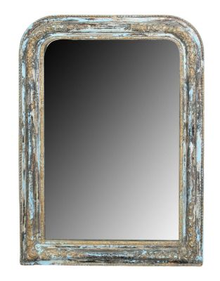 French Louis Philippe mirror in painted finish. 19th century. 36 1/2"h x 27"w