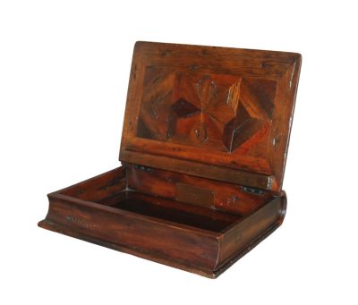 Theodore Alexander book form dresser box. Castle Bromwich by Theodore Alexander book form 