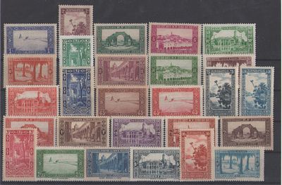 Французские колонии. Алжир 1936г.YVERT № 101-126 .Состояние **
