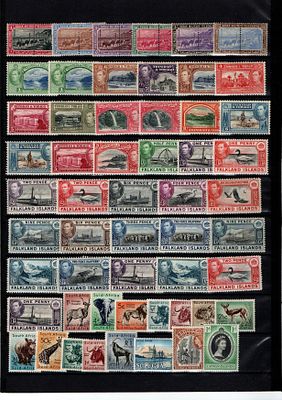 Британские колонии. Лот из >110 марок . Состояние*/**