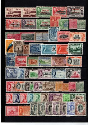 Британские колонии. Лот из >120 марок . Состояние*/**