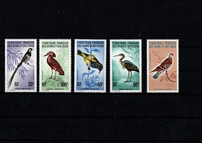 Французские колонии. Афар и Исса 1975г. YVERT № 410-413,105 авиа. Состояние **