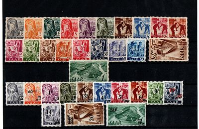 Саар. Mi№ 206 Z-225Z, 226ZII-238ZII. Состояние **