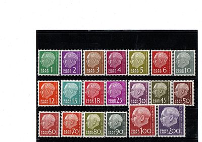 Саар. Mi№380-399. Состояние **