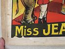 original 1935 Cole bros elephant circus poster on linen. on linen from estate collection 27 1/2" Image - 4