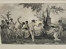 1892 engraving Au.B. glaize Loves first step Haley. 1892 engraving Aug.B. glaize Loves first Image - 2