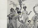 1892 engraving Au.B. glaize Loves first step Haley. 1892 engraving Aug.B. glaize Loves first Image - 3