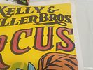 orig 1950's AL G Kelly & Miller Bros tiger circus poster large 31 1/2" x 28 1/4". orig 1950's AL Image - 2