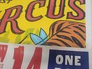 orig 1950's AL G Kelly & Miller bros tiger circus poster 31 1/"2" X28 1/4" . orig 1950's AL G Image - 1