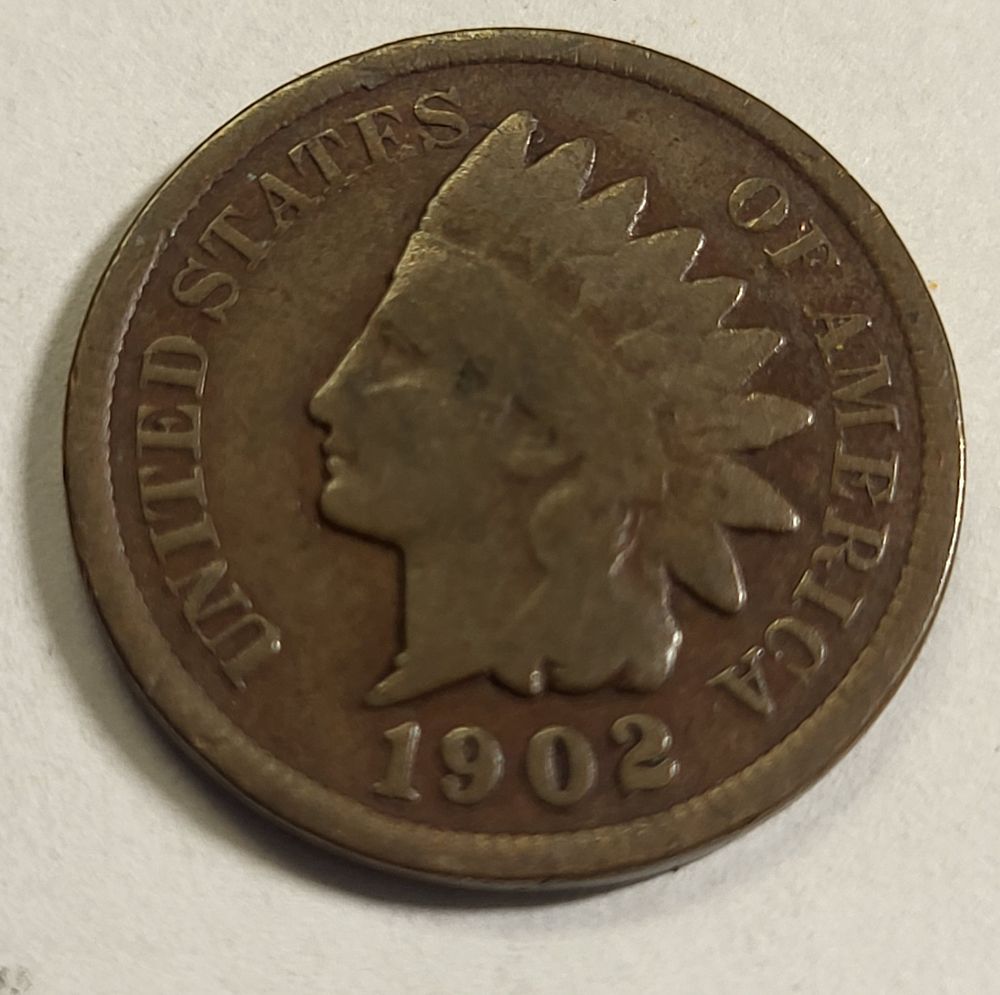 1902 indian head cent penny us coin ef+!. check out the pics this one is nice