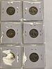 lot of 6 buffalo nickels us coin 1916-36. 1916,18,19,34,35,36 all 6 for one bid seepicsImage - 1