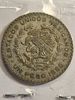 1966 Mexican silver dollar peso coin. check out thepicsImage - 1