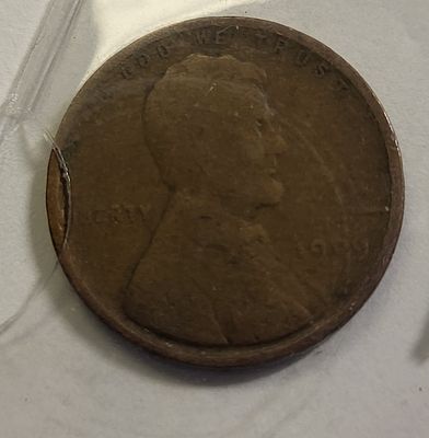rare 1909 Lincoln wheat cent no vdb. see pics