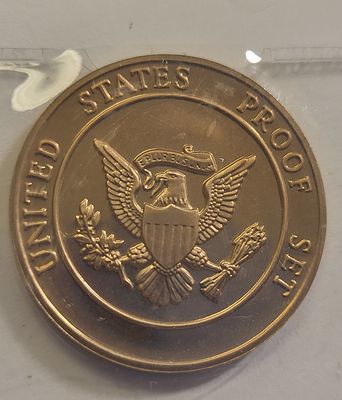 dept of treasury 1789 us proof set medallion. check out the pics nice deep cameo