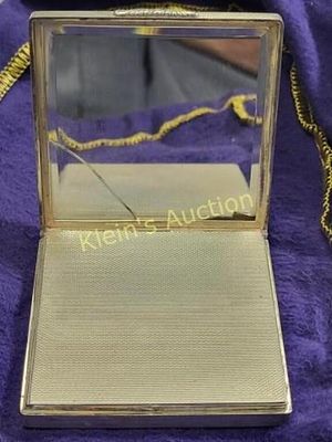 sterling silver 1924 Horton & allday compact 4.1oz. 117 grams gorgeous estate find, solid