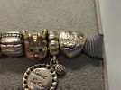 lot of 7 pandora silver charms for bracelet. all 7 for one bid see picsImage - 1
