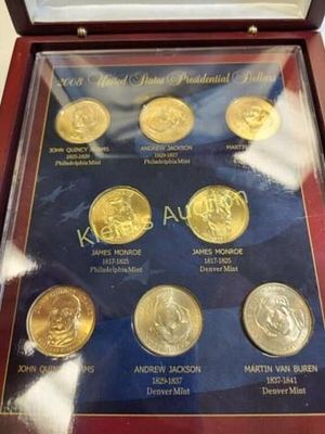2008 presidential gold dollar coin collection woo!. 2008 presidential gold dollar coin 
