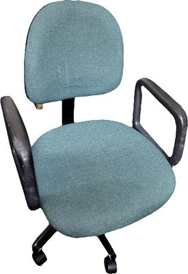 mid century office chair adjustable height nice. clean and very comfortable see pics