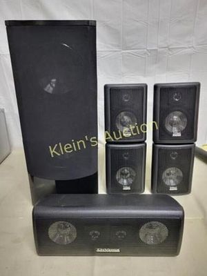 Divinci 6pc ht system da6.1 subwoofer & 5 surround. Divinci 6pc ht system da6.1 sub woofer &amp; 