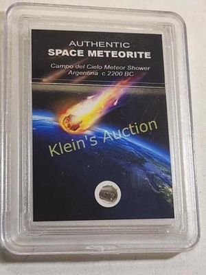 authentic space meteorite 2200BC!. slabbed meteorite campo del cielo meteor shower Argentina 220 