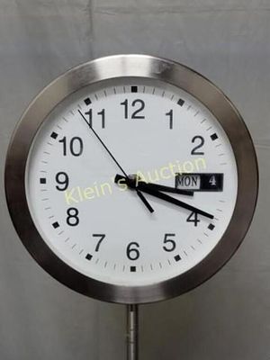 Tengju style floor clock telescopic w/mirror. 50" to 64" adjustable 8" top width working from 