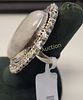 rainbow moon stone ring sz 6 German silver. nwt german silver sz 6 seepicsImage - 1