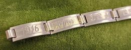 rare 1916 sterling bracelet Mothers. 5 1/2" long 8. 3 grams Nice see picsImage - 4